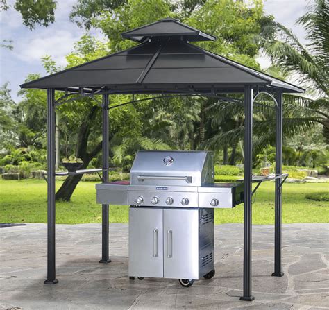 grill metal gazebo|More.